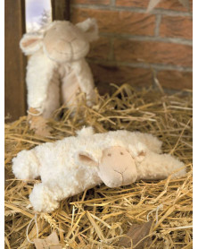 Kuscheltier Schaf Heidi 19cm zum Selberstopfen