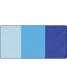 Silk paper 20g/m2 blue 50x70cm, 6 sheets