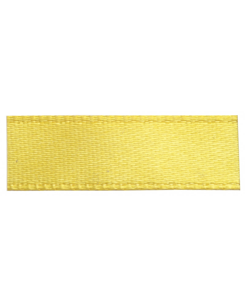 Satin ribbon 3mm 10m yellow
